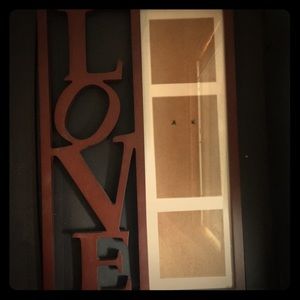 NWOT Love Picture Frame